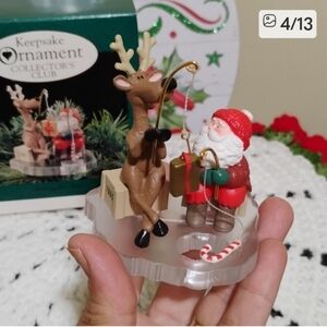 HALLMARK 1995 ORNAMENT CLUB EXCLUSIVE "FISHING FOR FUN"
